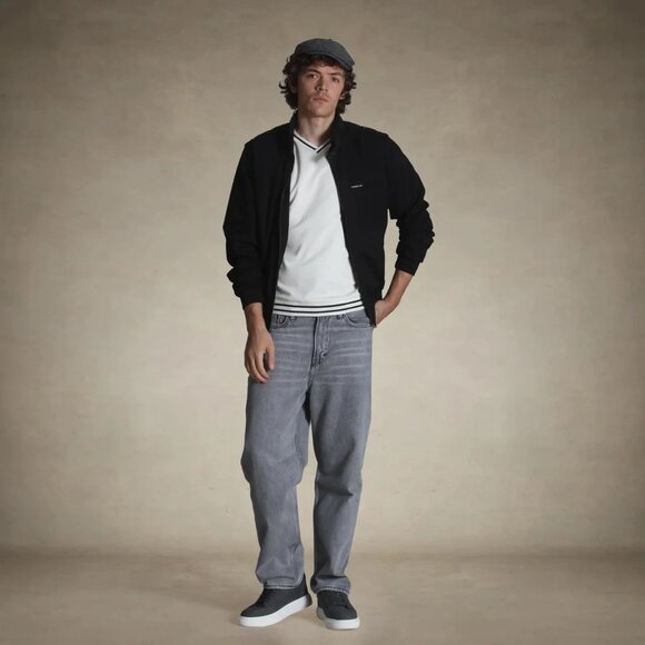 🖤 Members Only Men’s Classic Iconic Racer Jacket | Black | Size M 🖤 - Picture 3 of 15